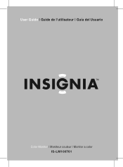 Insignia IS-LM100761 User Manual (English)