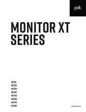 Polk Audio Monitor XT90 Brochure