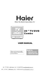 Haier TDCF2014S User Manual