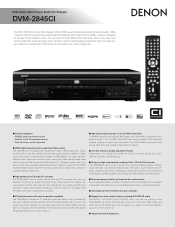 Denon DVM-2845CI Literature/Product Sheet