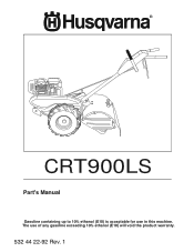 Husqvarna CRT900LS Parts Manual