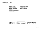 Kenwood KDC-120U Instruction Manual