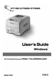 Oki C7500n C7100/C7300/C7500 User's Guide: Windows