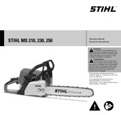 Stihl MS 210 Instruction Manual
