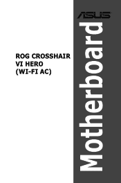 Asus ROG CROSSHAIR VI HERO WI-FI AC CROSSHAIR VI HERO Wi-Fi AC Users manualEnglish