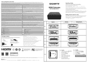 Gigabyte GB-BER5HS-7535 Quick Start Guide