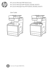 HP LaserJet Managed MFP E826dn User Guide