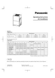 Panasonic WU-216MF2U9 - Operation Manual