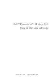 Dell PowerVault MD3000i Command Line Interface Guide