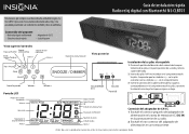 Insignia NS-CLBT01-W Quick Setup Guide (Spanish)