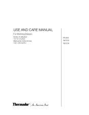 Thermador WDC30E User Manual