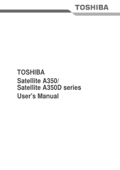 Toshiba A350 PSALWC-02T00Q Users Manual Canada; English