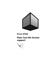 Sony PEG-NZ90 Picsel PLAIN TEST File Format Support
