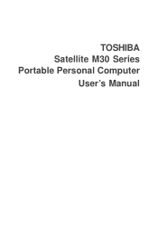 Toshiba PSM30C-0RUU9 User Manual