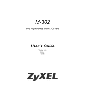 ZyXEL M-302 User Guide