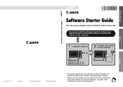 Canon SD550 Software Starter Guide (For the Canon Digital Camera Solution Disk Ver.25)