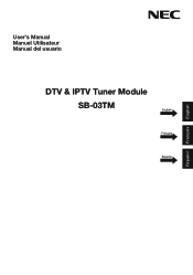 NEC E905-AVT SB-03TM User's Manual
