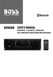 Boss Audio 609UAB User Manual