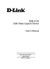 D-Link DSB-V100 Product Manual
