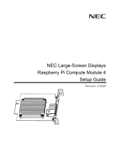 NEC M651-MPi4E Raspberry Pi Compute Module Setup Guide