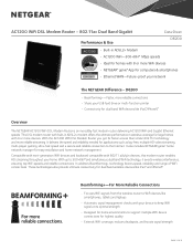 Netgear D6200 Product Data Sheet