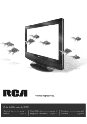 RCA l46wd250 User Guide & Warranty (Spanish)
