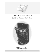 Electrolux E30EW85EPS Use and Care Manual