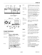 Epson NX Product Information Guide