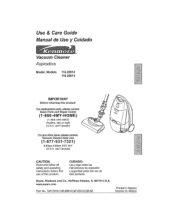 Kenmore 2029915 Use and Care Manual