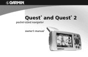 Garmin Quest Owner's Manual