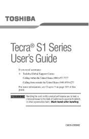 Toshiba Tecra S1 User Guide