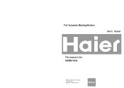 Haier HWM80-0566 User Manual