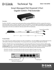 D-Link DGS-1100-05PDV2 Tech Tip 1.00