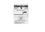 Frigidaire FFRA0511Q1 Energy Guide