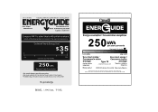 RCA RFRF470-B-6COM Energy Label