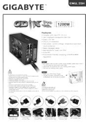 Gigabyte GE-MK20A-D1 User Manual