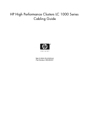 HP 1032 HP High Performance Clusters LC 1000 Series Cabling Guide