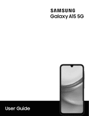 Samsung Galaxy A15 5G ATT User Manual