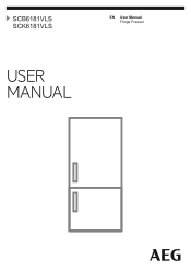 AEG SCB6181VLS User Manual