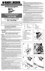 Black & Decker JS700K 1 Instruction Manual