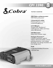 Cobra CPI 2590 CPI2590_SPEC.pdf