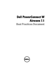Dell PowerConnect W-Airwave W-Airwave 7.1 Best Practices Document