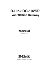 D-Link DG-102SP Product Manual