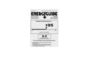 Frigidaire FFRS1022Q1 Energy Guide