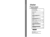 Haier FRF669 User Manual