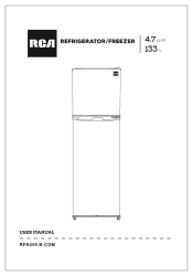RCA RFR459-B-COM English Manual