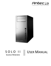 Antec SOLO II Manual