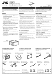 JVC KW-NT1 Installation Manual