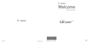 LG H345 Update - Lg Leon Lte H345 Quick Start Guide - Prepaid