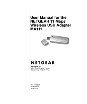 Netgear MA111 MA111v2 User Manual
